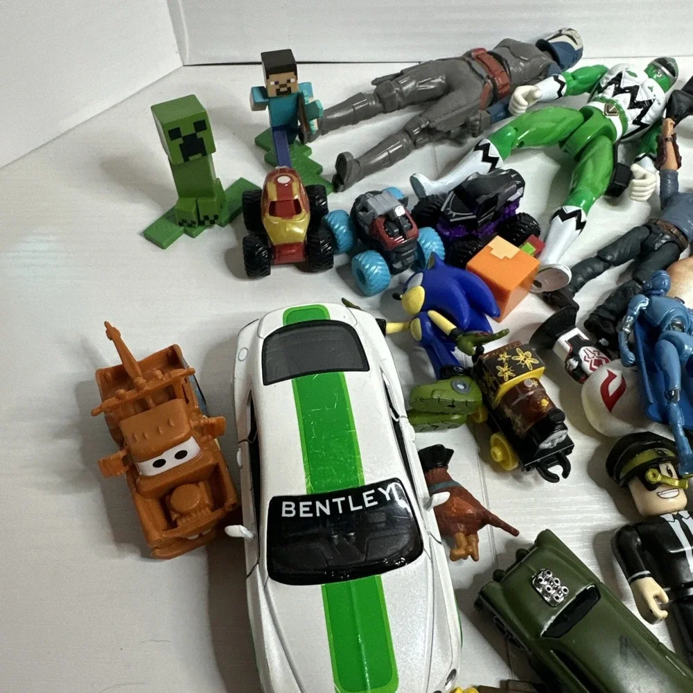 Boys Toys Junk Drawer Lot Figures Accessories More Lot